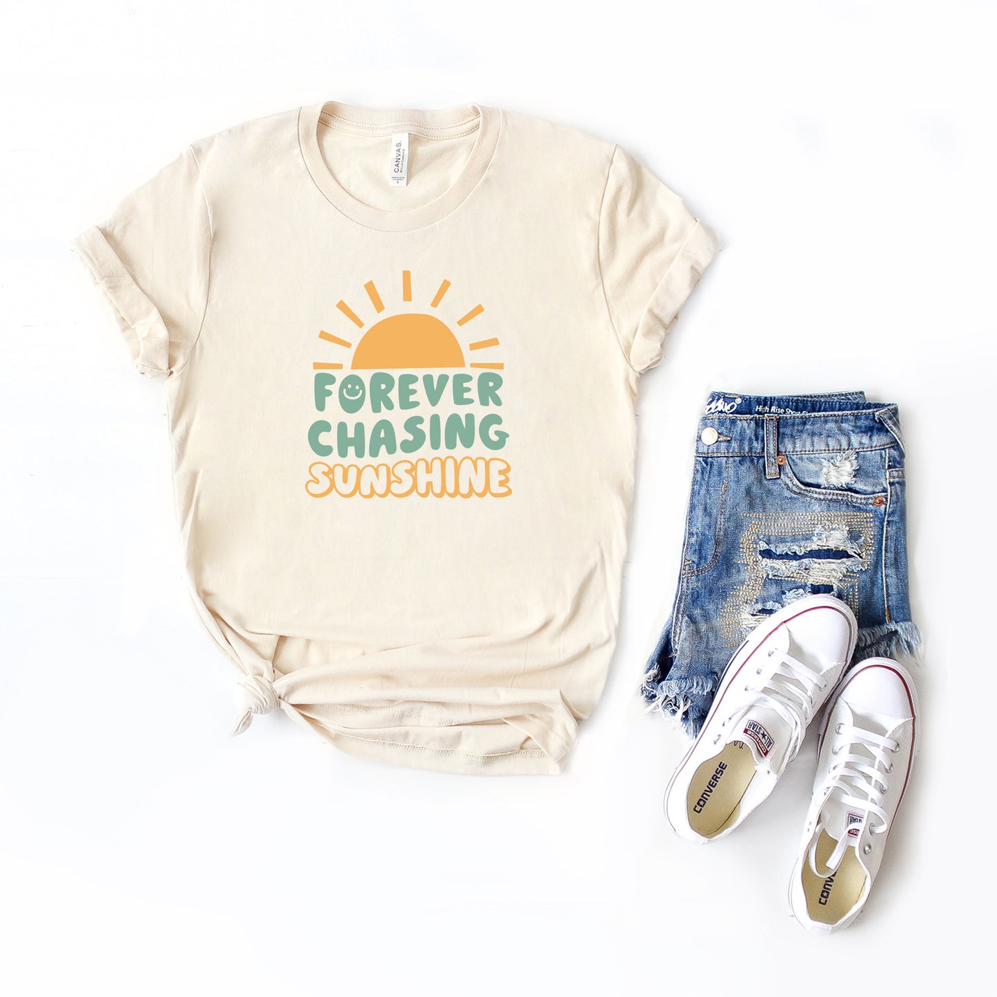 Forever Chasing Sunshine | Short Sleeve Graphic Tee