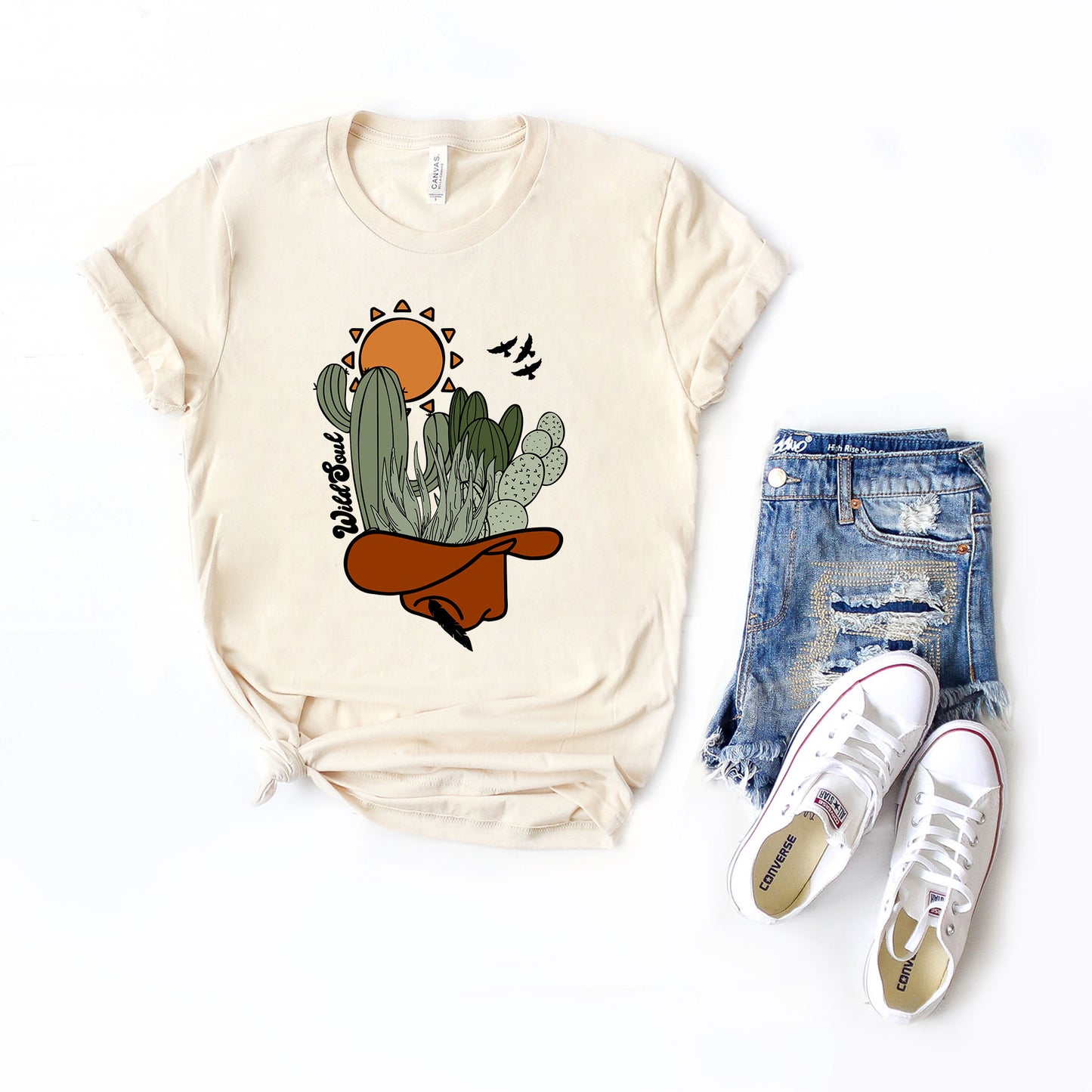 Boho Wild Soul | Short Sleeve Graphic Tee