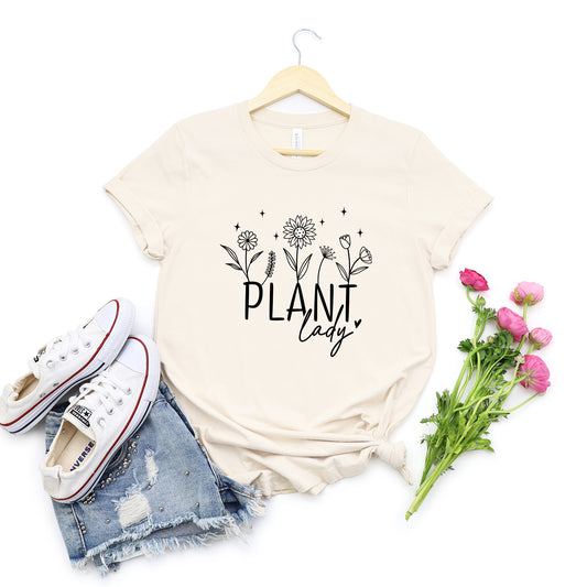 Plant Lady Flowers | Short Sleeve Graphic Tee