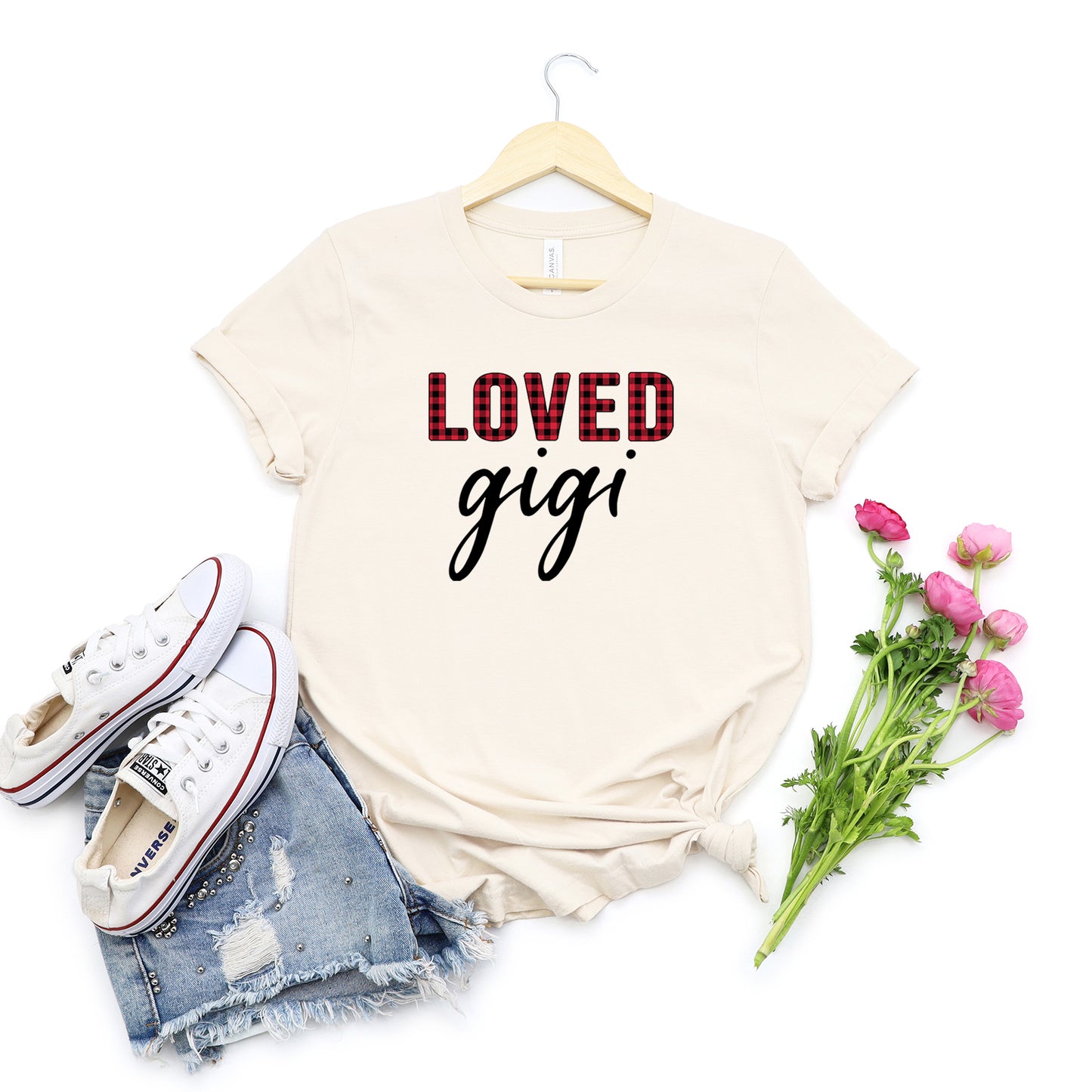 Loved Gigi - Short Sleeve Crew Neck