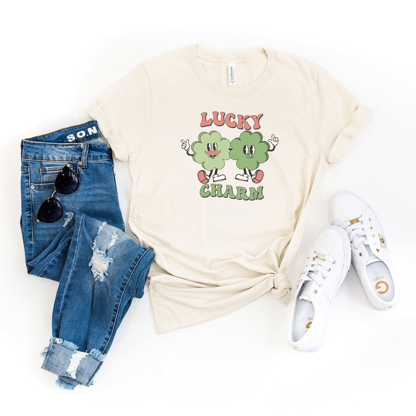 Lucky Charm Friends | Short Sleeve Graphic Tee