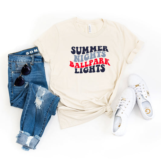 Ballpark Lights | Short Sleeve Graphic Tee