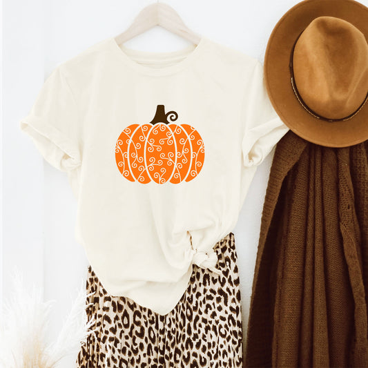 Pumpkin Swirl | Short Sleeve Graphic Tee