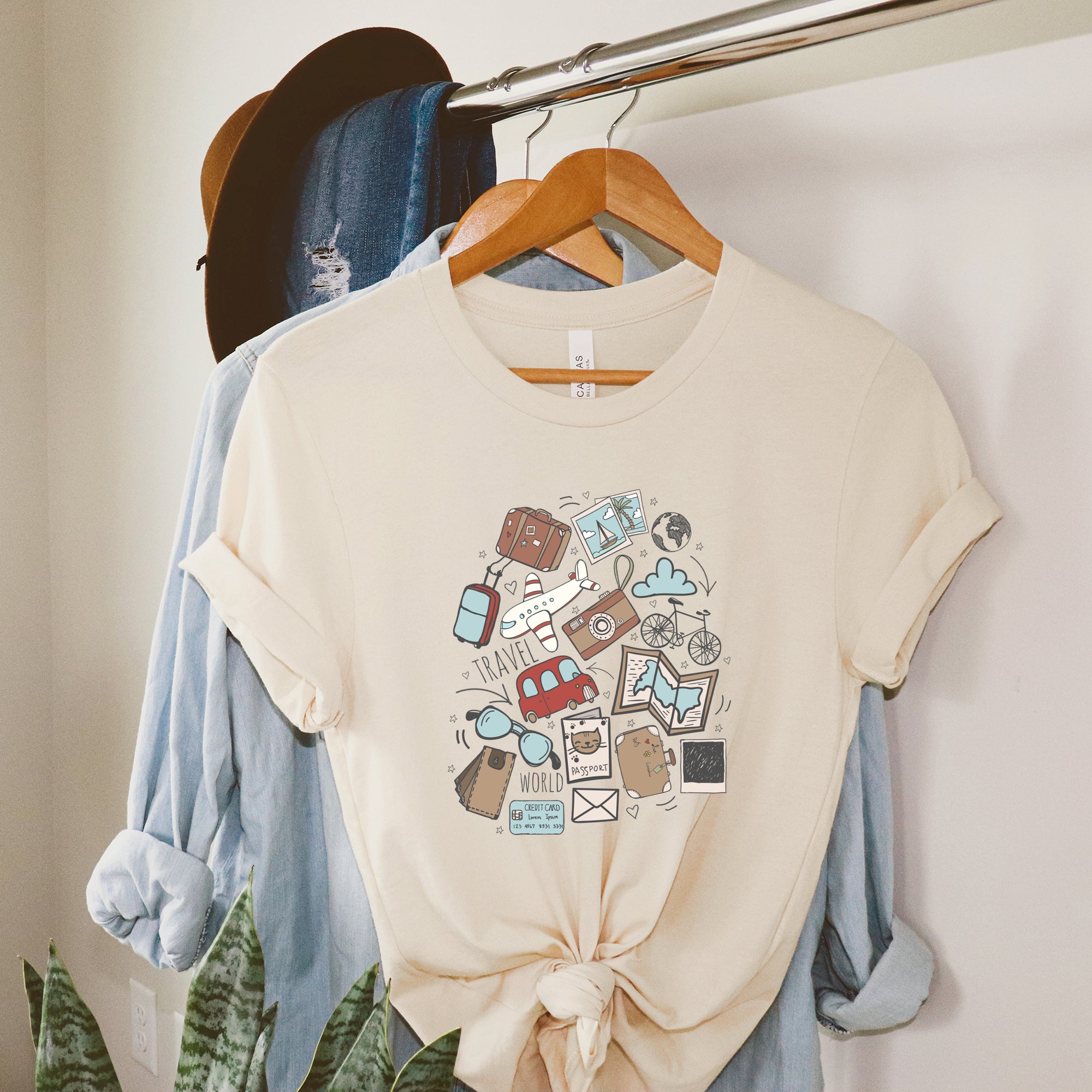 Travel Doodles | Short Sleeve Graphic Tee