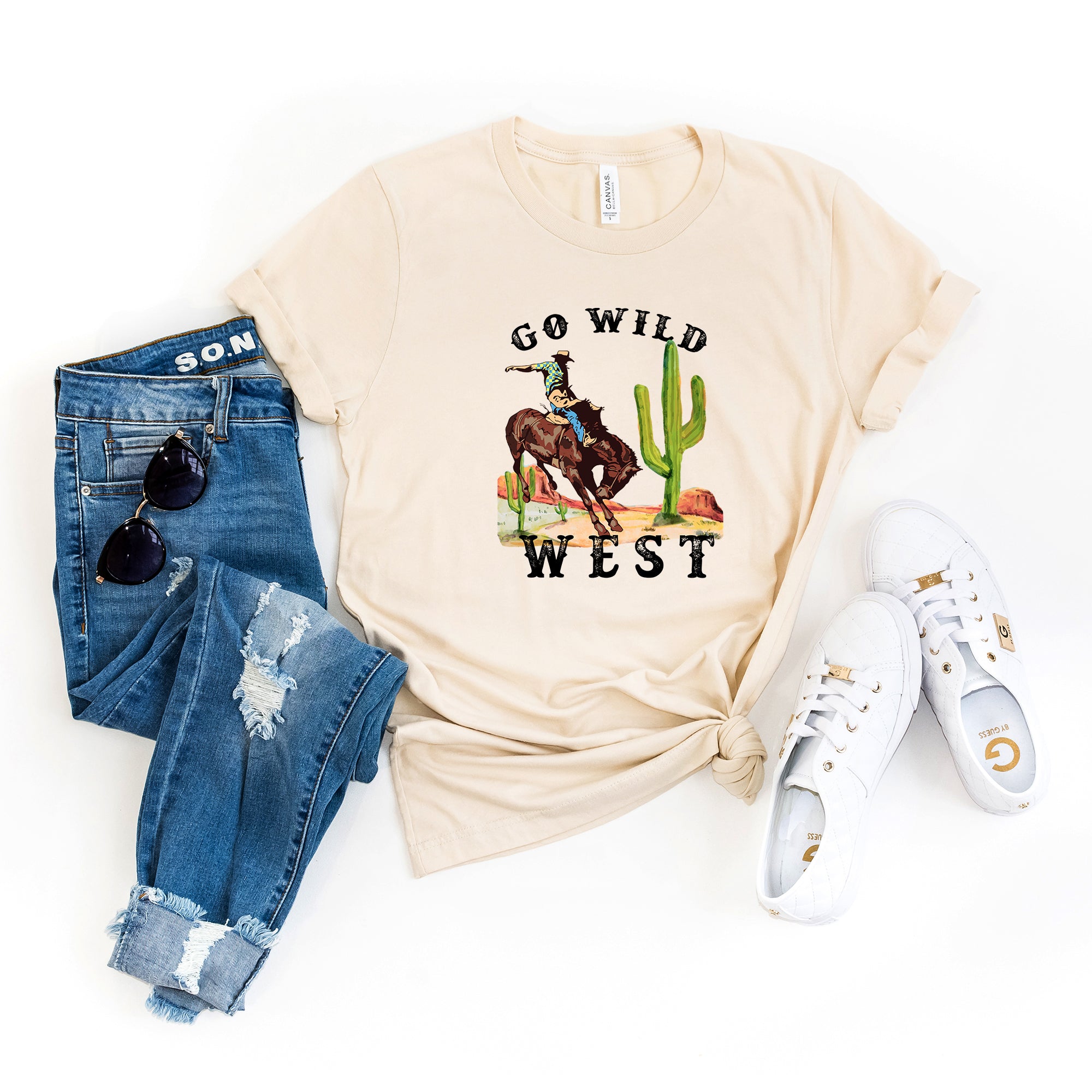 Cowboy Desert | Short Sleeve Graphic Tee