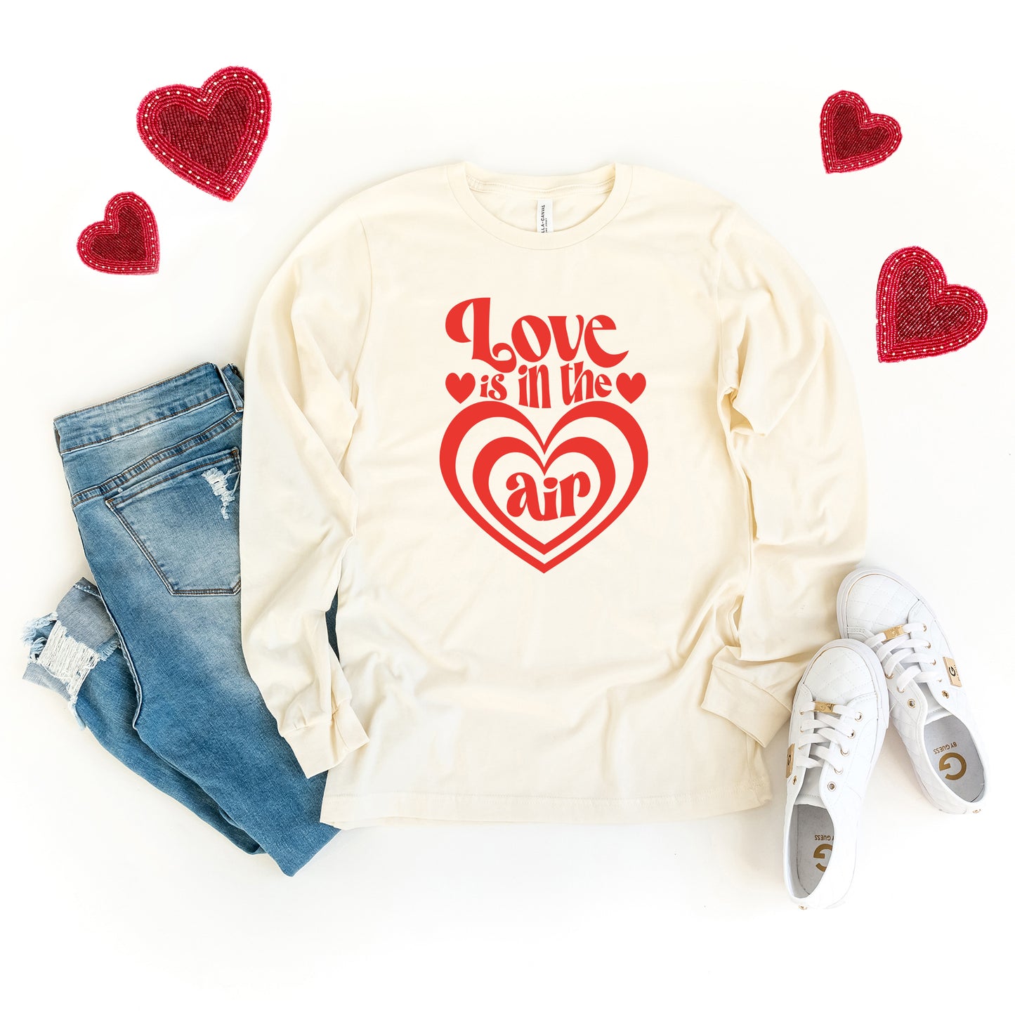Love Is In The Air | Long Sleeve Graphic Tee