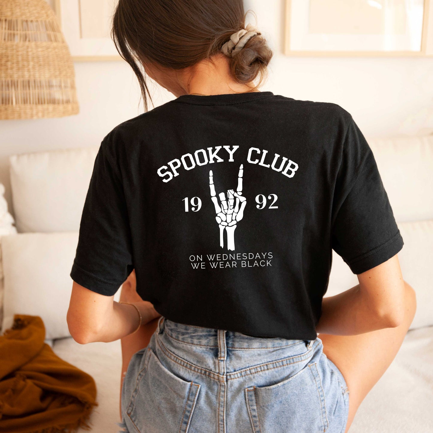 Spooky Club | Front & Back Short Sleeve Graphic Tee
