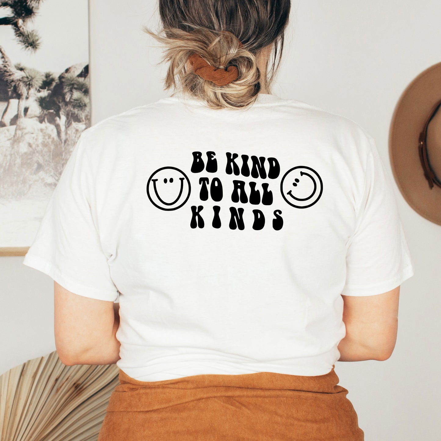 Be Kind To All Kinds | Front & Back Short Sleeve Graphic Tee