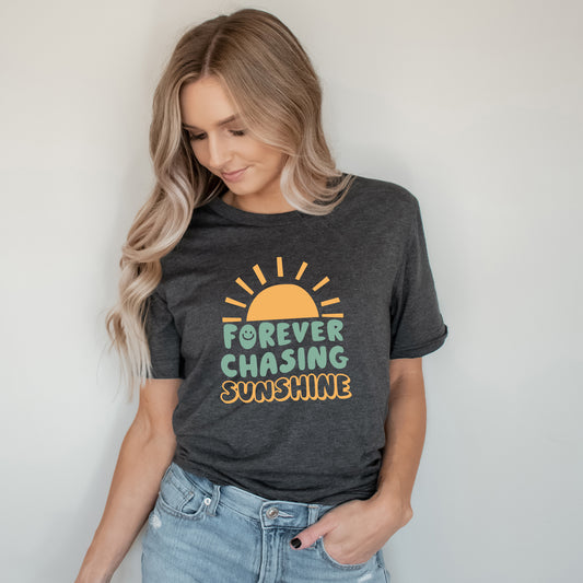 Forever Chasing Sunshine | Short Sleeve Graphic Tee