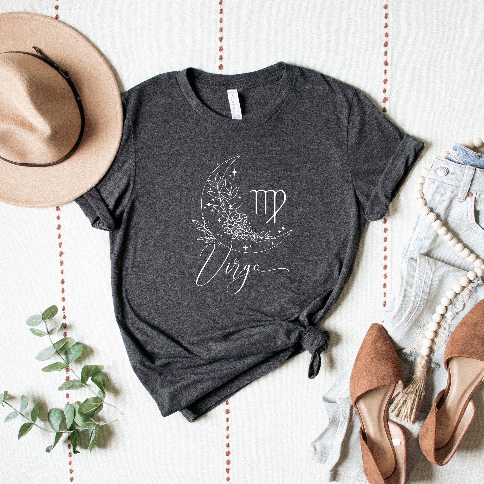 Virgo Floral | Short Sleeve Graphic Tee