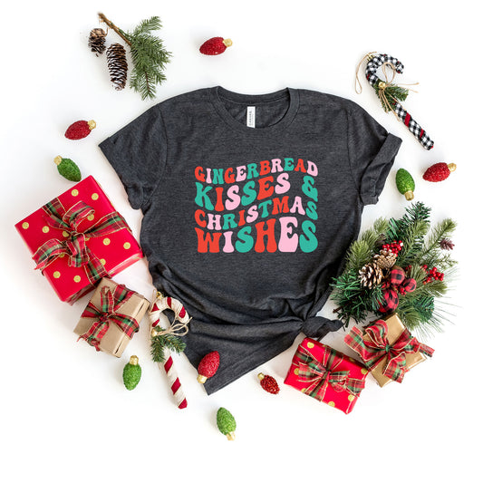 Gingerbread Kisses | Short Sleeve Graphic Tee