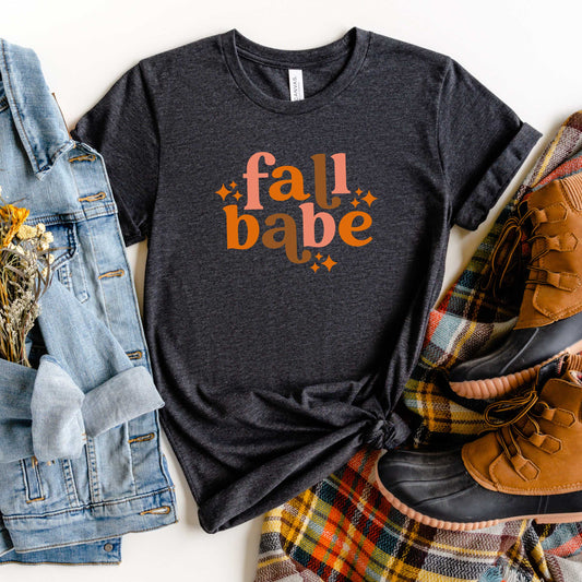 Fall Babe Stars | Short Sleeve Graphic Tee