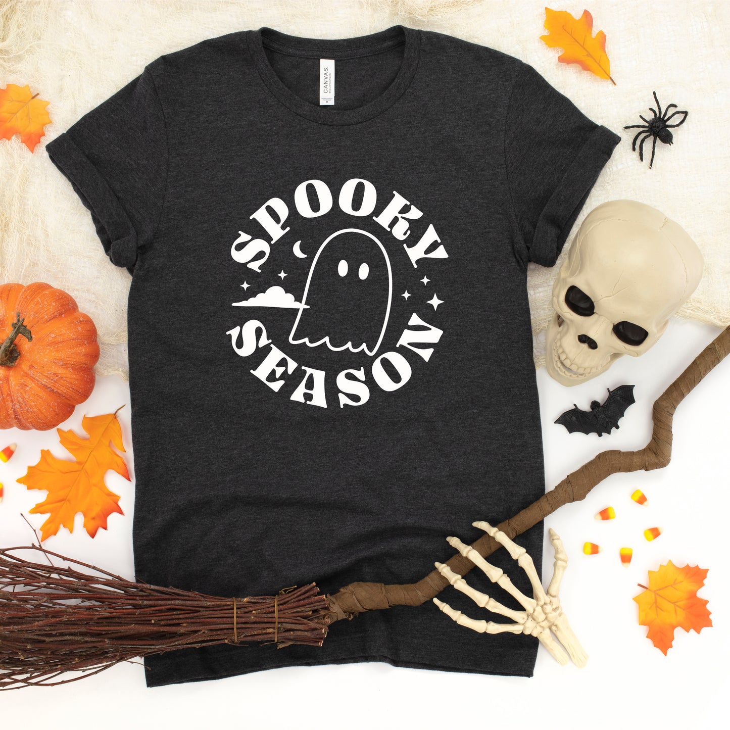 Spooky Season Ghost | Short Sleeve Graphic Tee