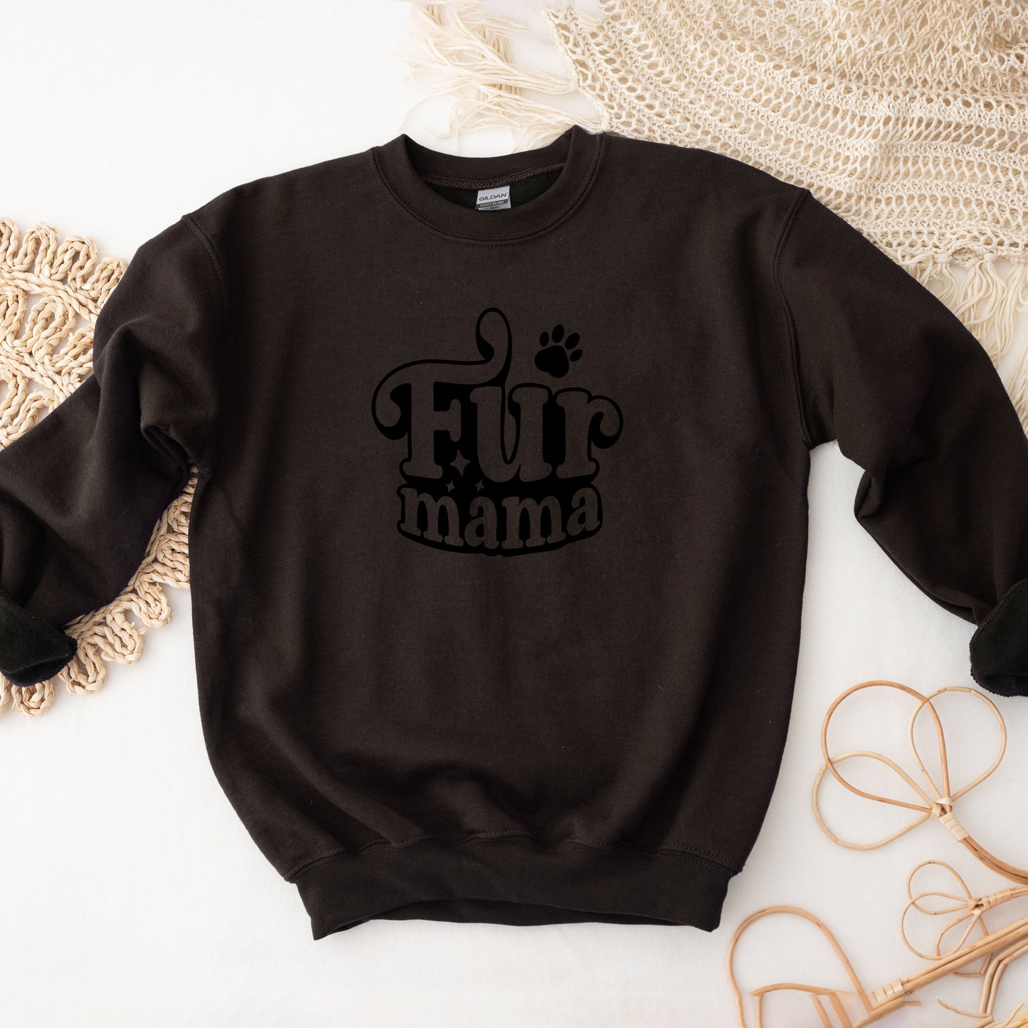 Fur Mama Bold | Plus Size Sweatshirt