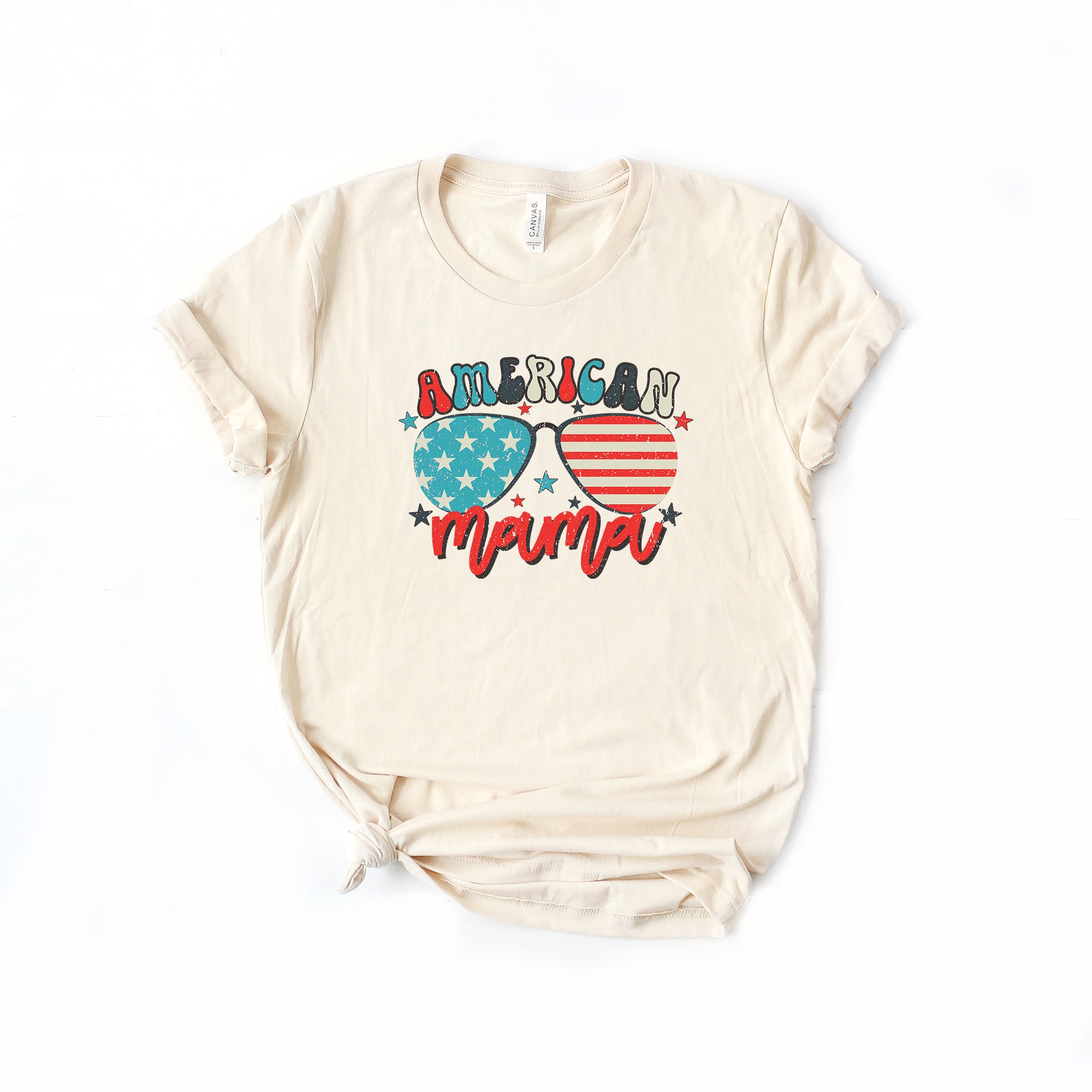 American Mama Sunglasses | Short Sleeve Graphic Tee