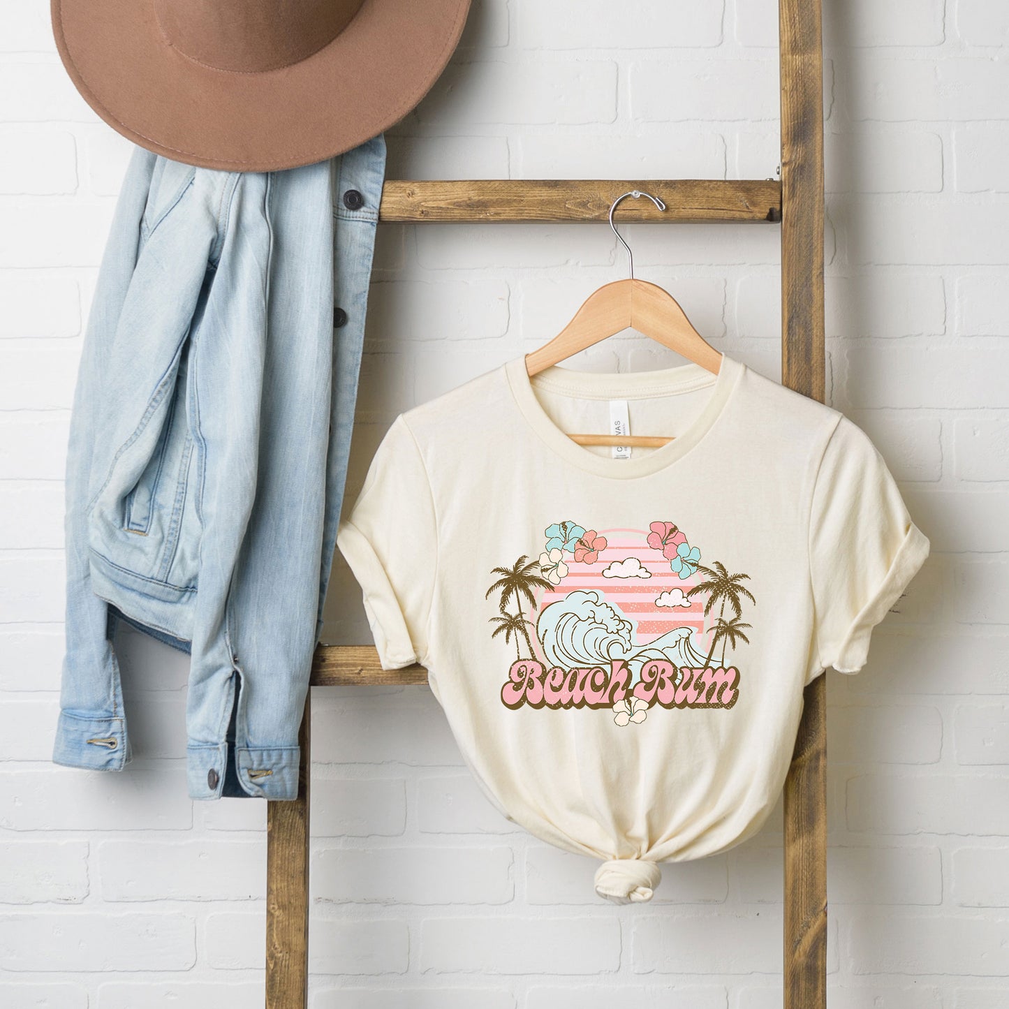 Beach Bum Waves | Short Sleeve Graphic Tee