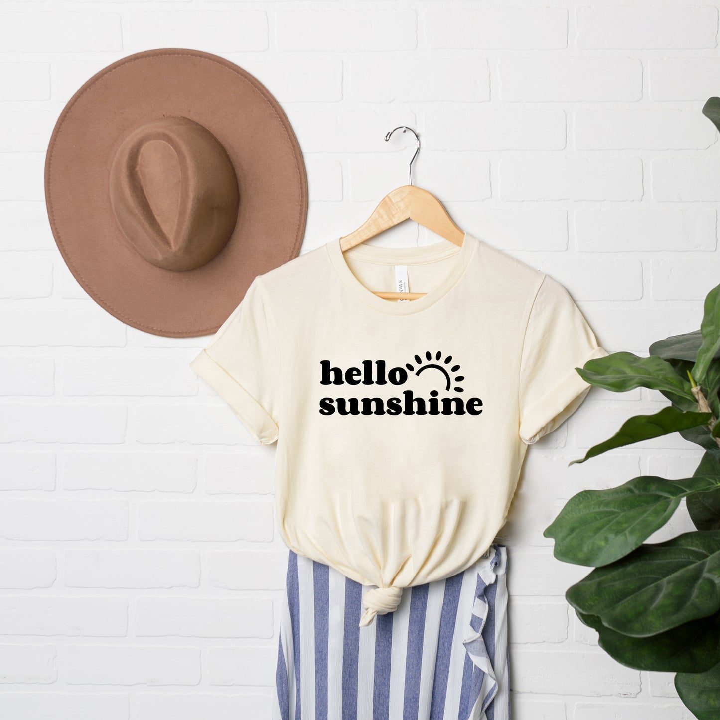 Hello Sunshine Sun | Short Sleeve Graphic Tee