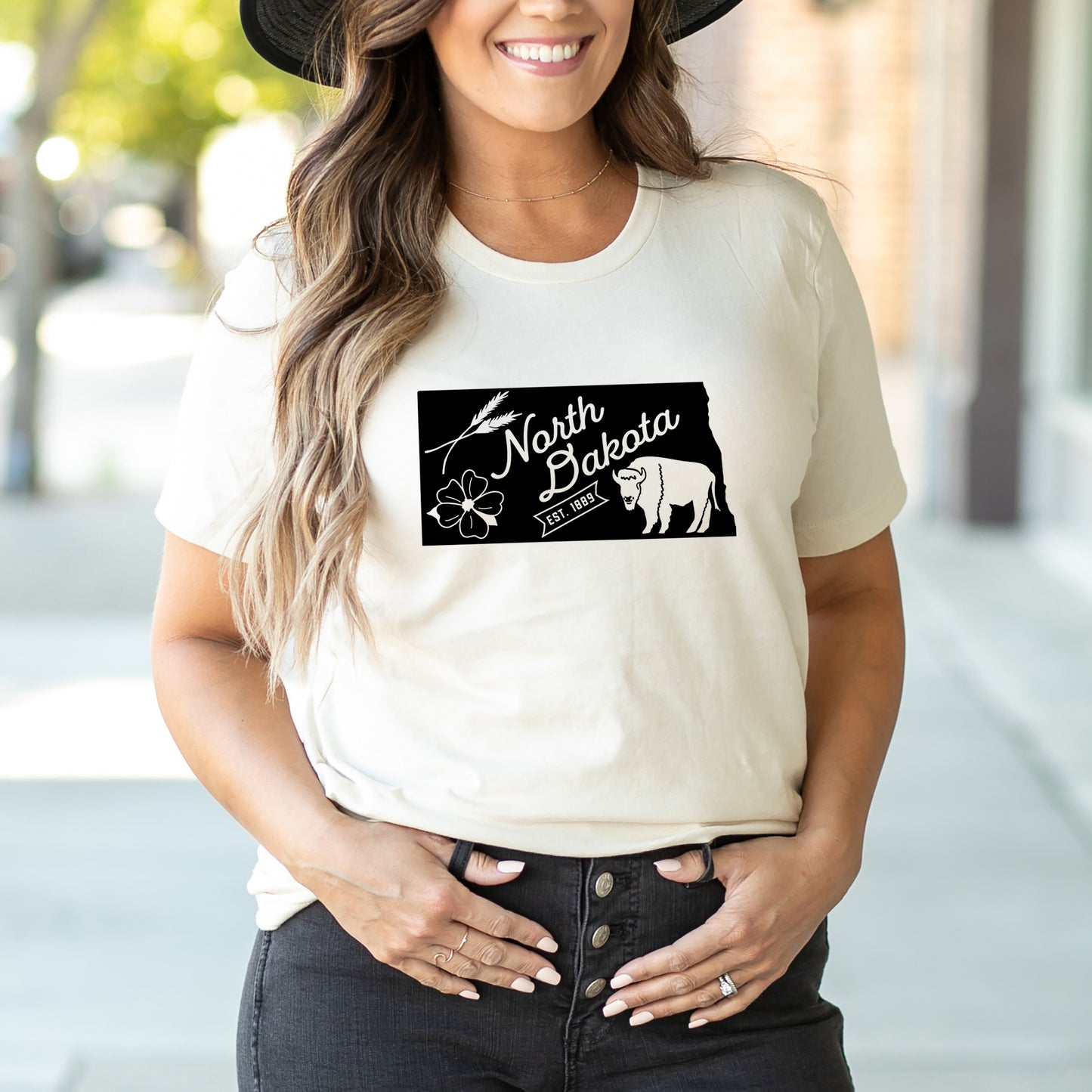 North Dakota Vintage | Short Sleeve Graphic Tee