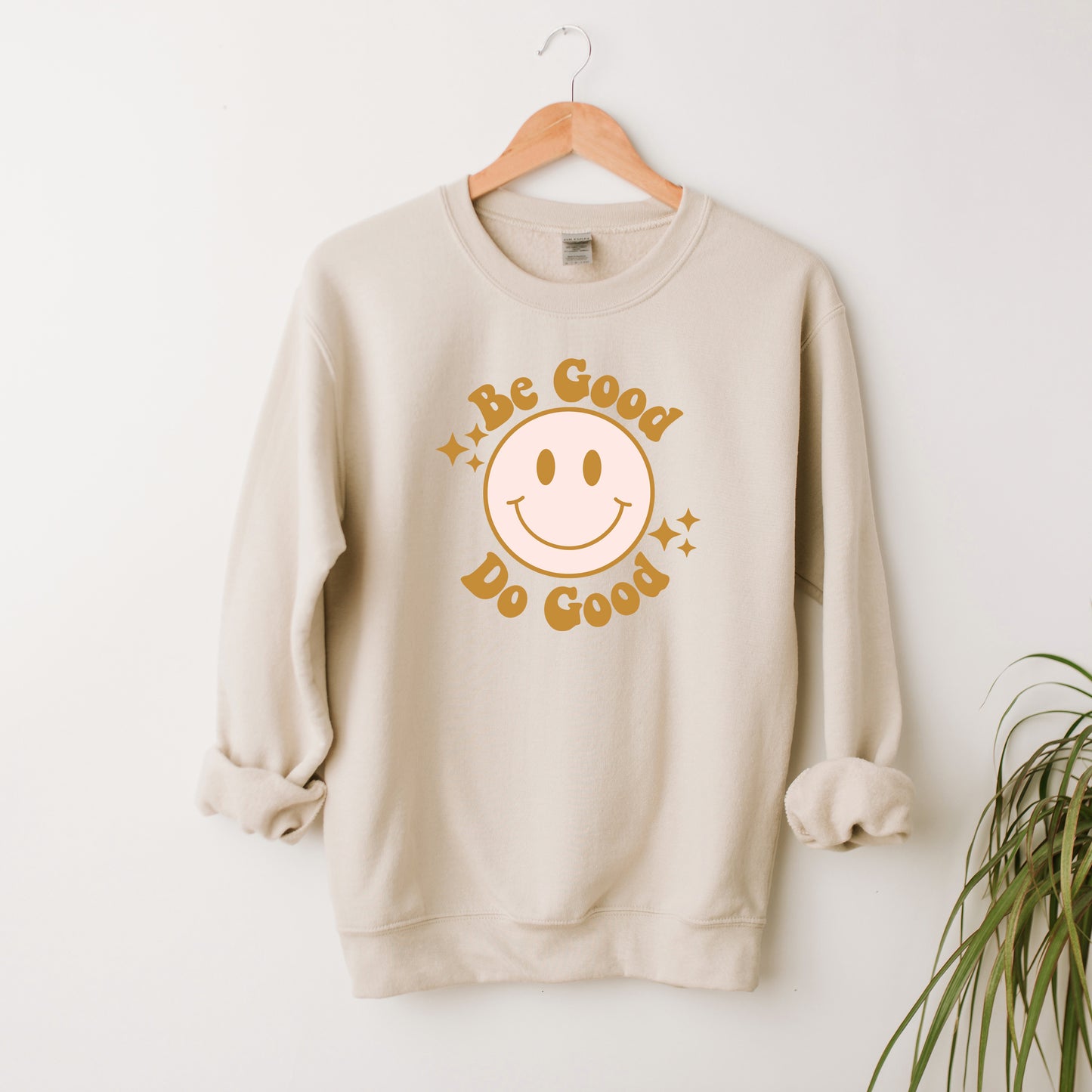 Be Good Do Good Smiley Face | Sweatshirt