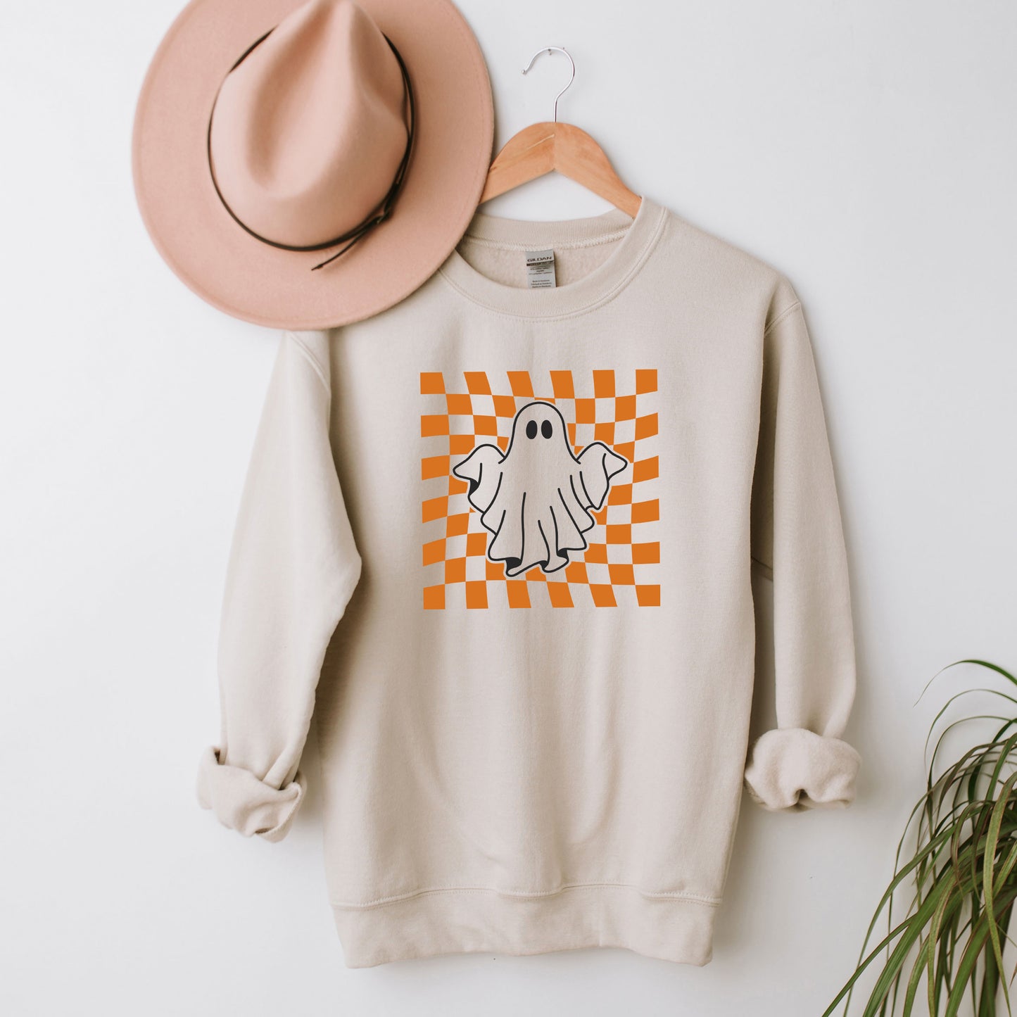 Checkered Ghost | Sweatshirt