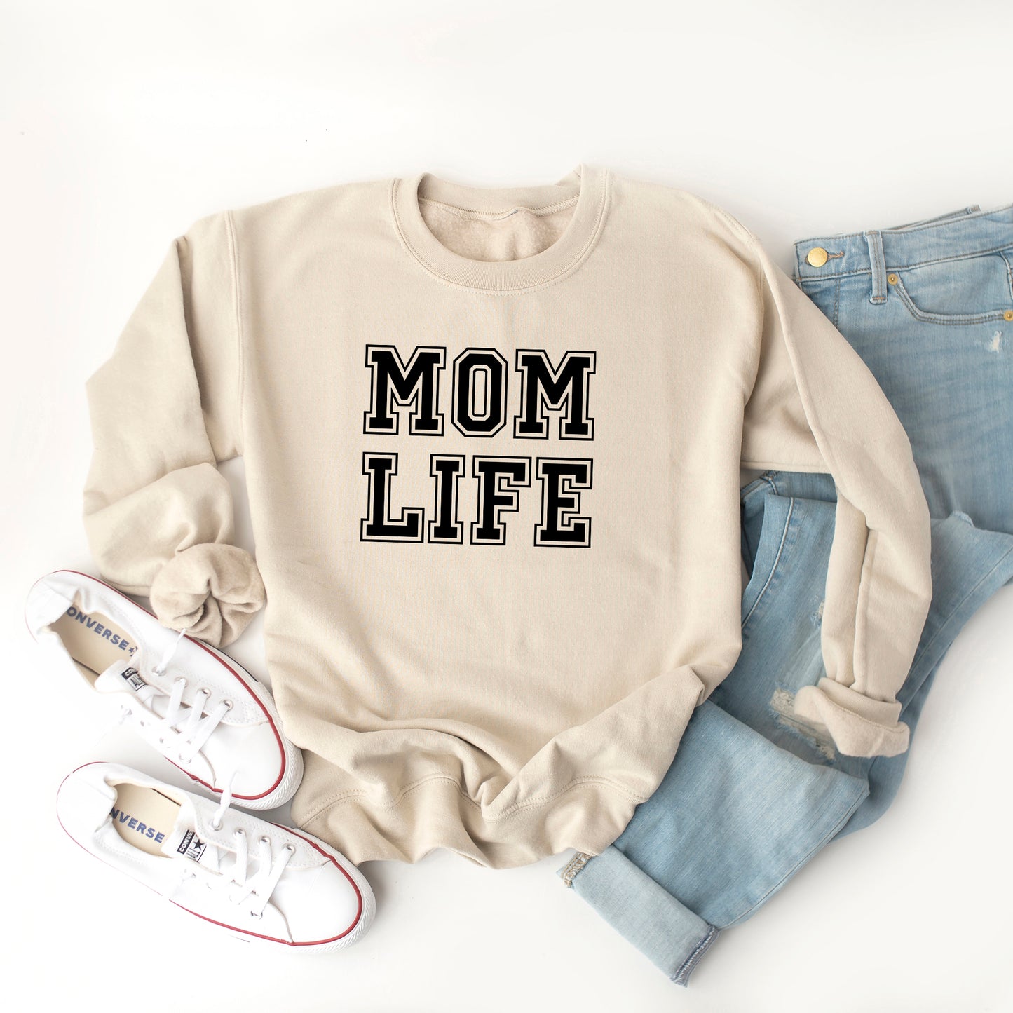 Mom Life | Plus Size Sweatshirt