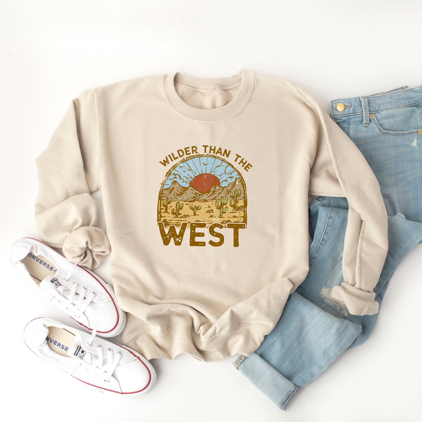 Wilder Than The West | Plus Size Sweatshirt