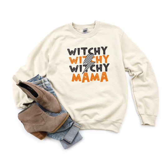 Witchy Mama Lightning Bolt | Sweatshirt