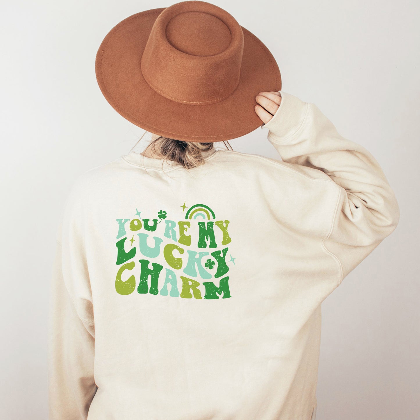 You're My Lucky Charm | Front and Back Sweatshirt