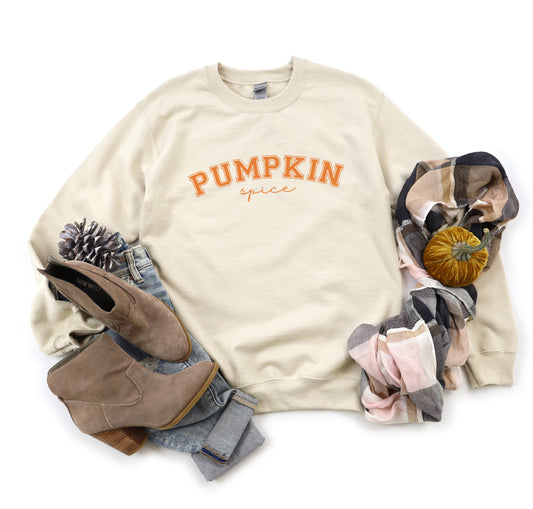 Curved Pumpkin Spice | Sweatshirt