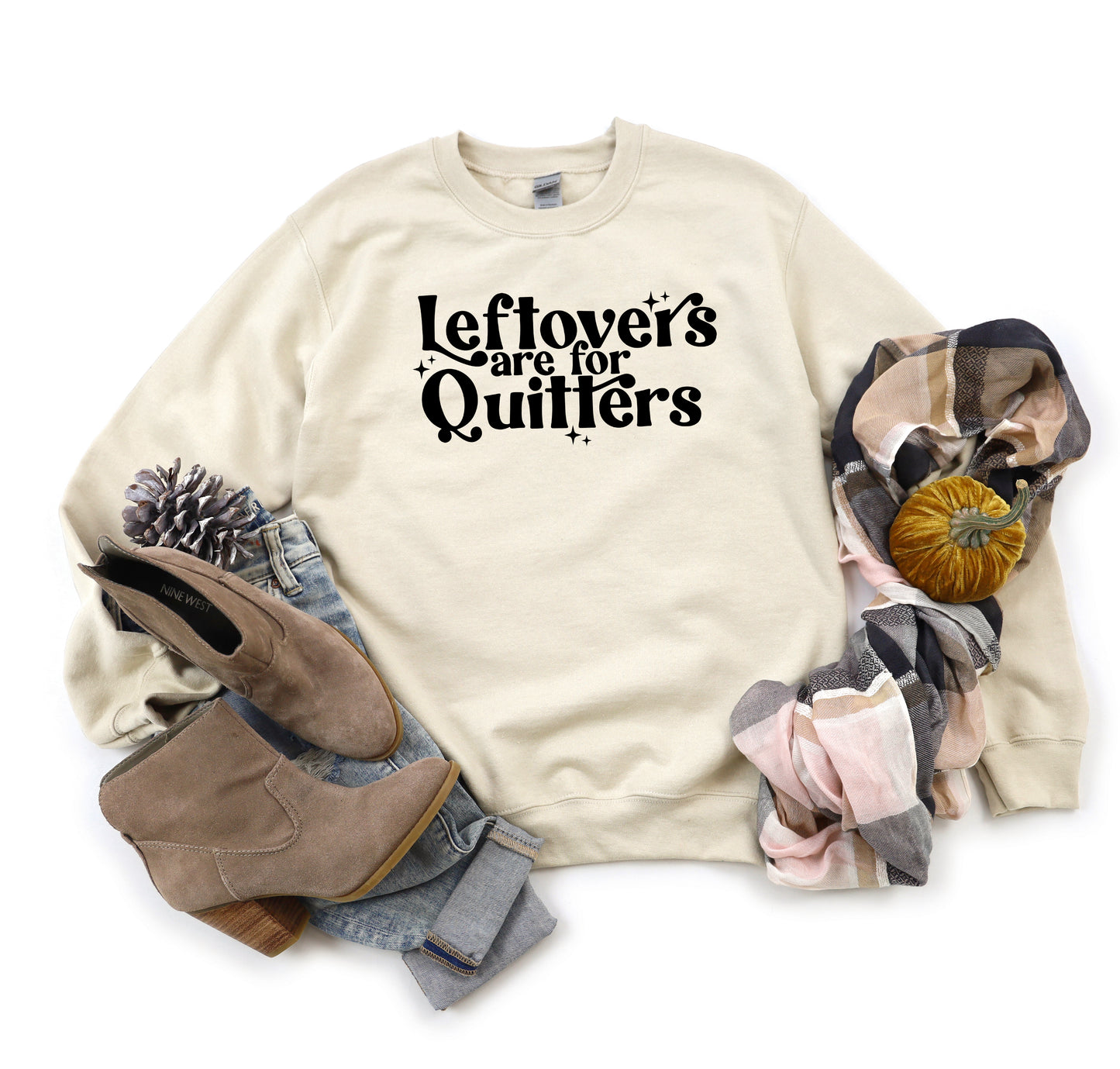 Leftovers Are For Quitters Stars | Sweatshirt