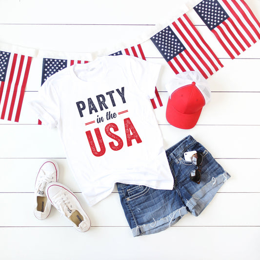 Party in the USA | Short Sleeve Graphic Tee