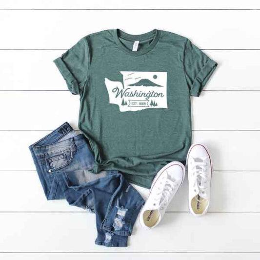 Washington Vintage | Short Sleeve Graphic Tee