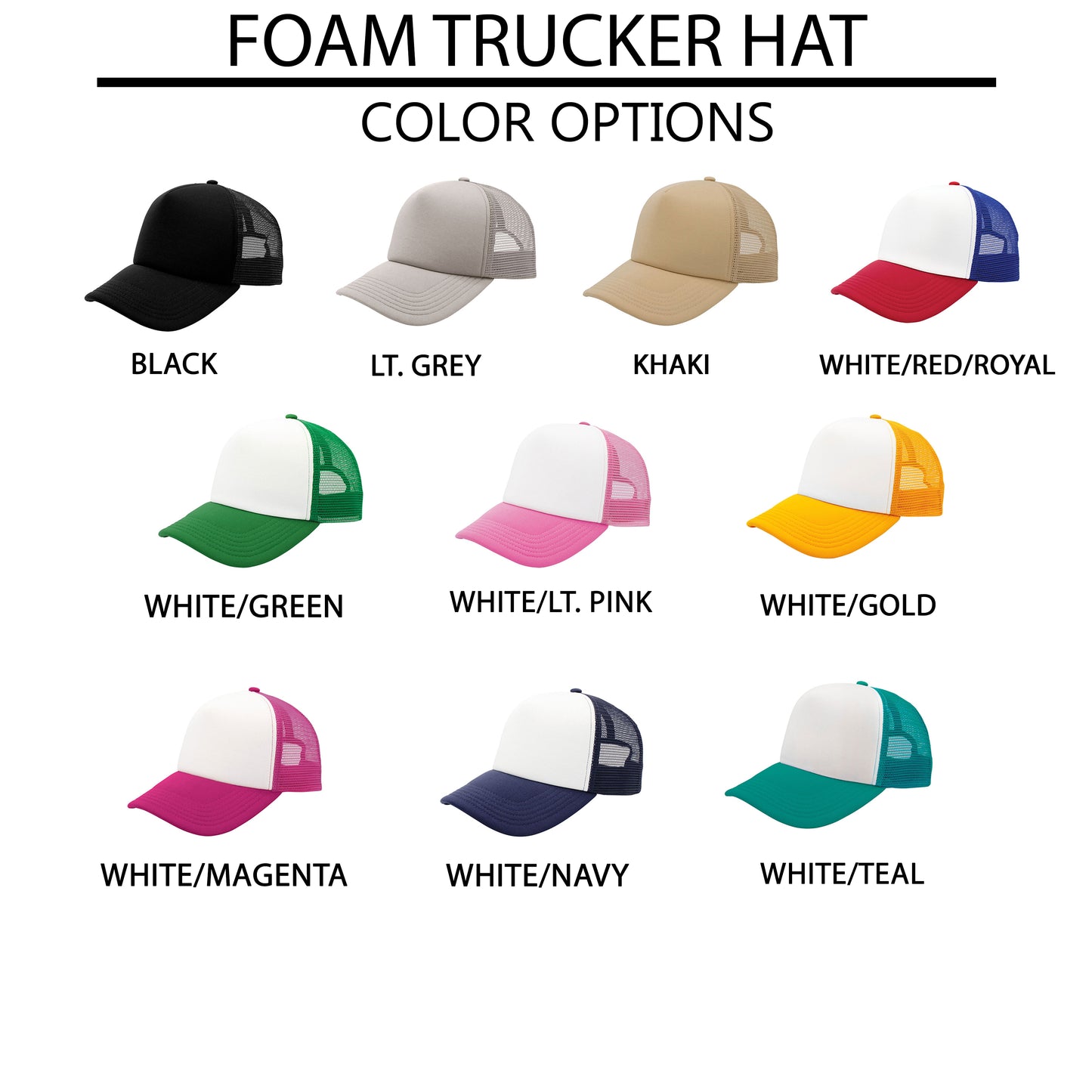 You're Doing Great Smiley Face | Foam Trucker Hat