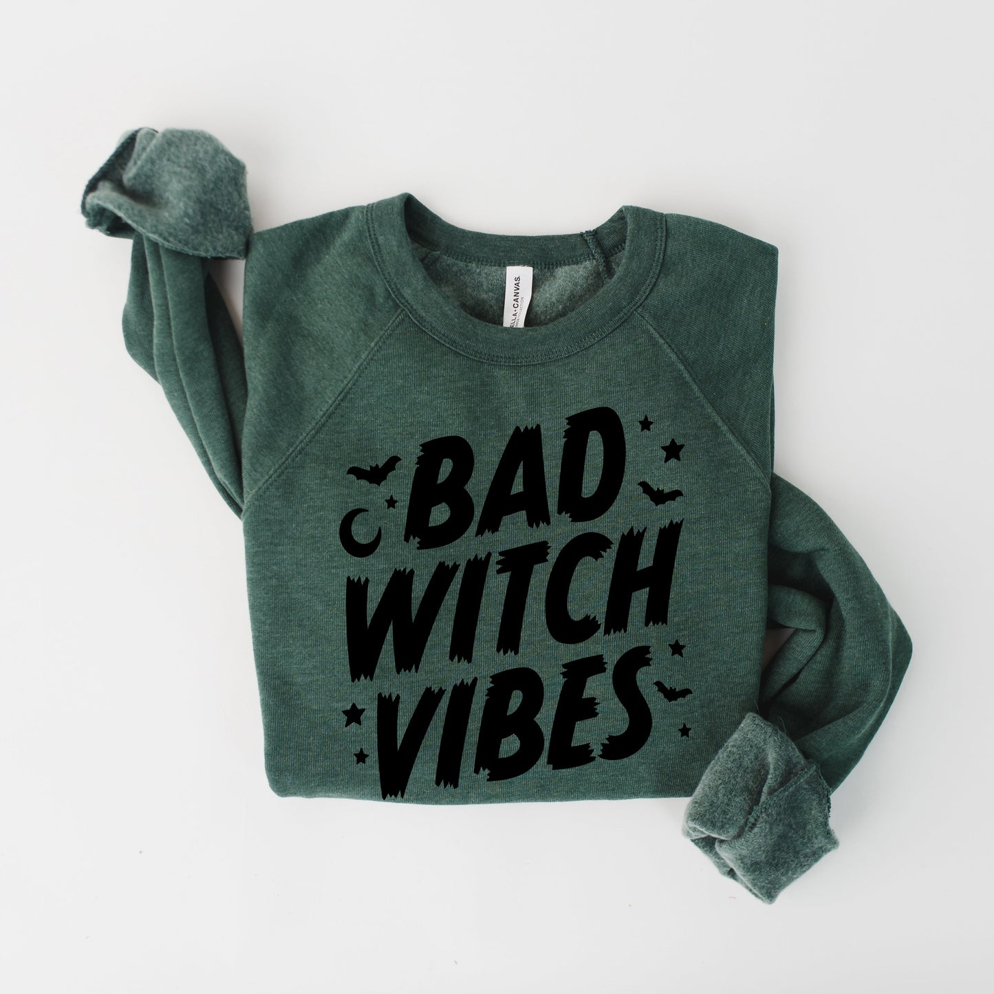 Bad Witch Vibes Moon | Bella Canvas Sweatshirt