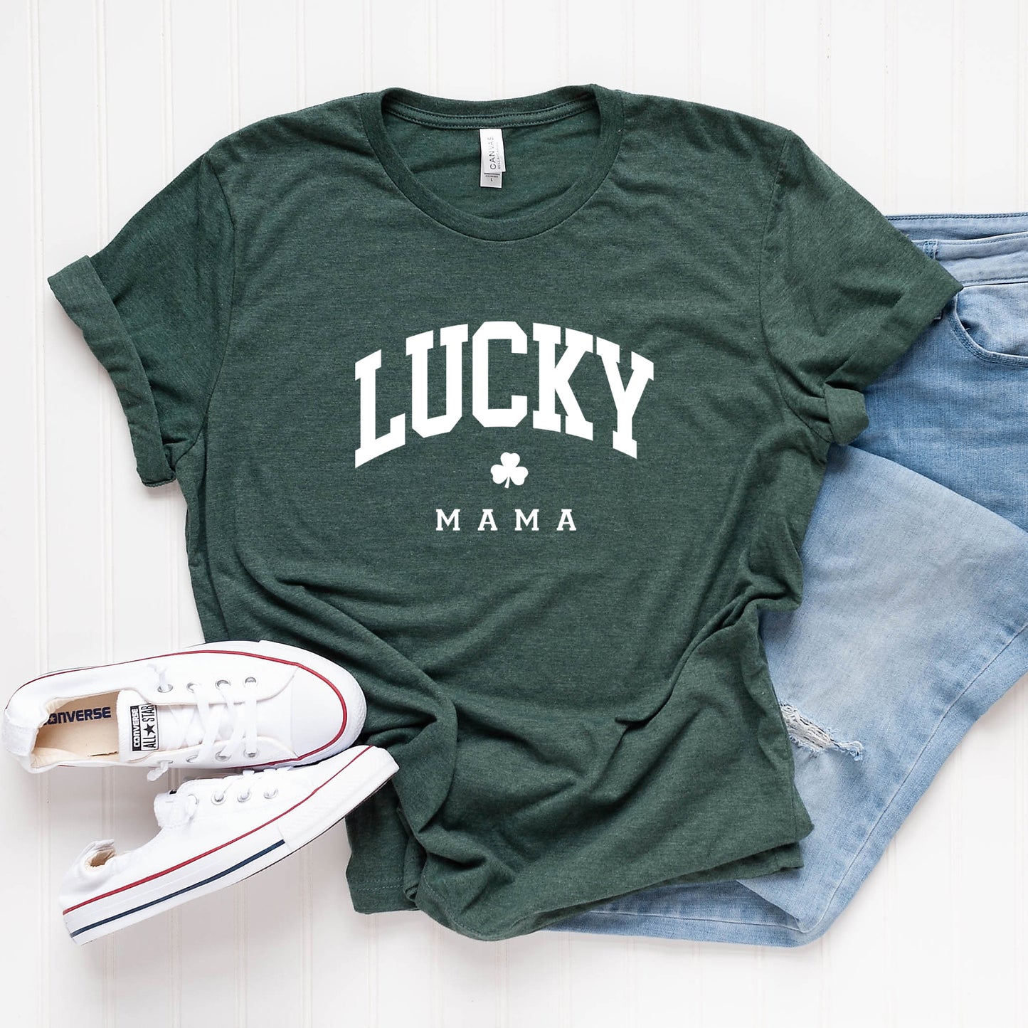 Lucky Mama | Short Sleeve Graphic Tee