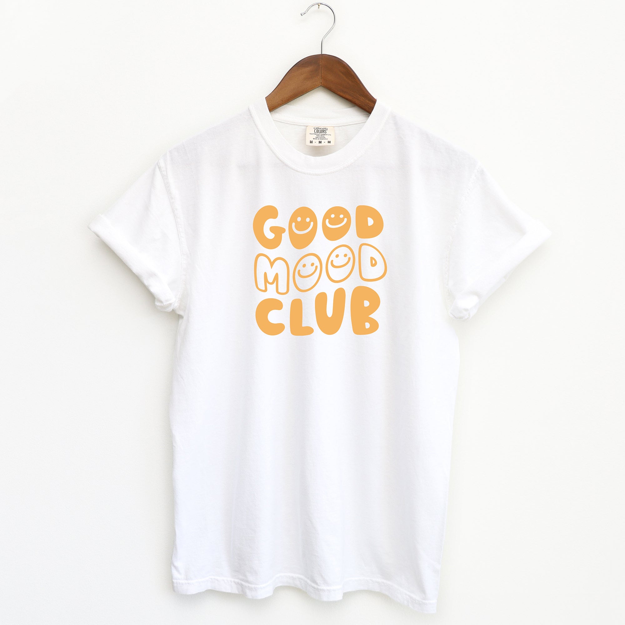 Good Mood Club Smiley | Garment Dyed Short Sleeve Tee
