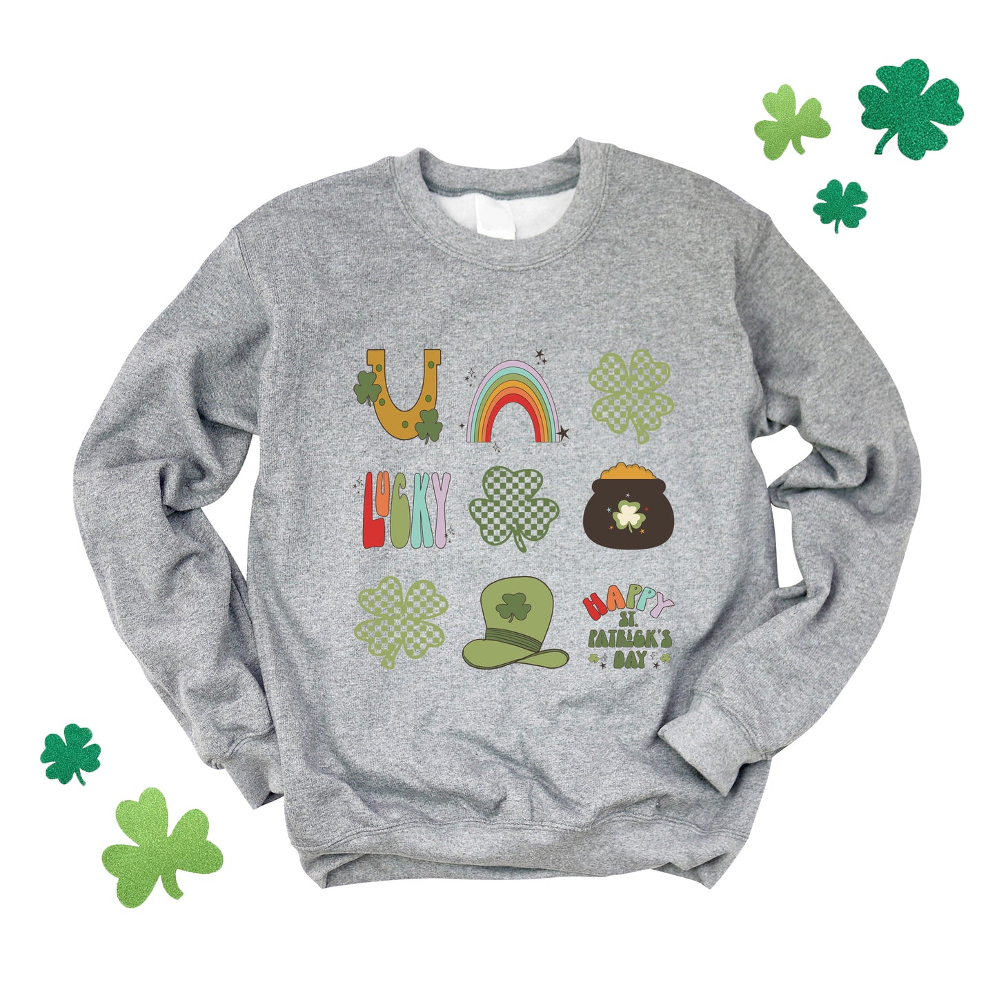 St.Patty Icons Chart | Sweatshirt