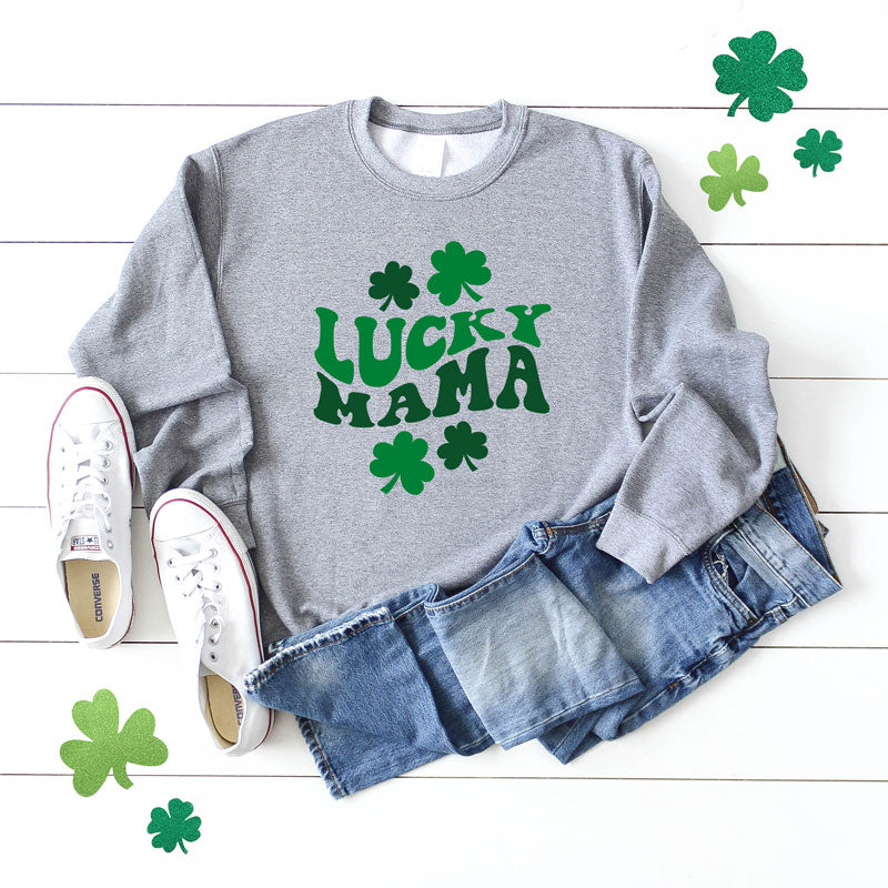 Lucky Mama Clovers | Sweatshirt