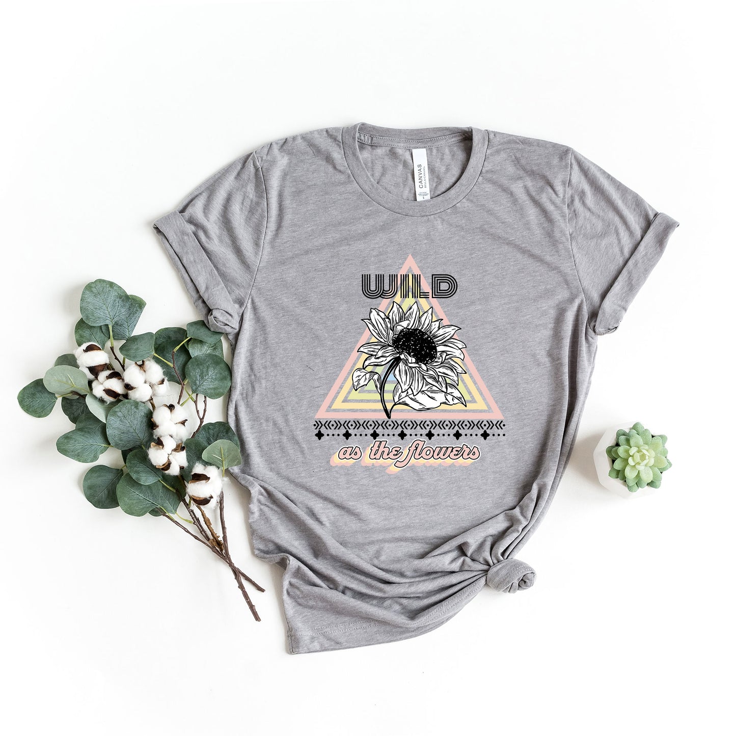 Wild As The Flowers | Short Sleeve Graphic Tee