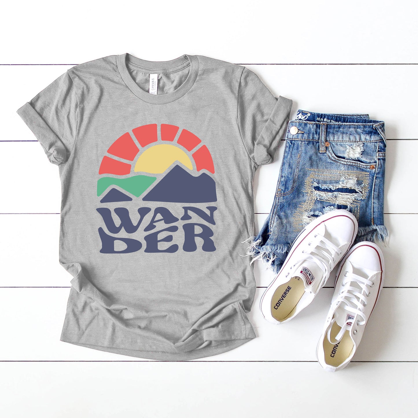 Wander Mountains | Short Sleeve Graphic Tee