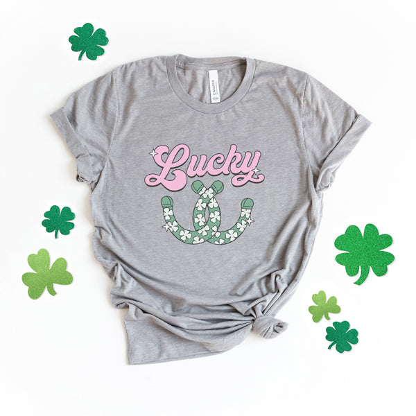 Lucky Horseshoes | Short Sleeve Graphic Tee