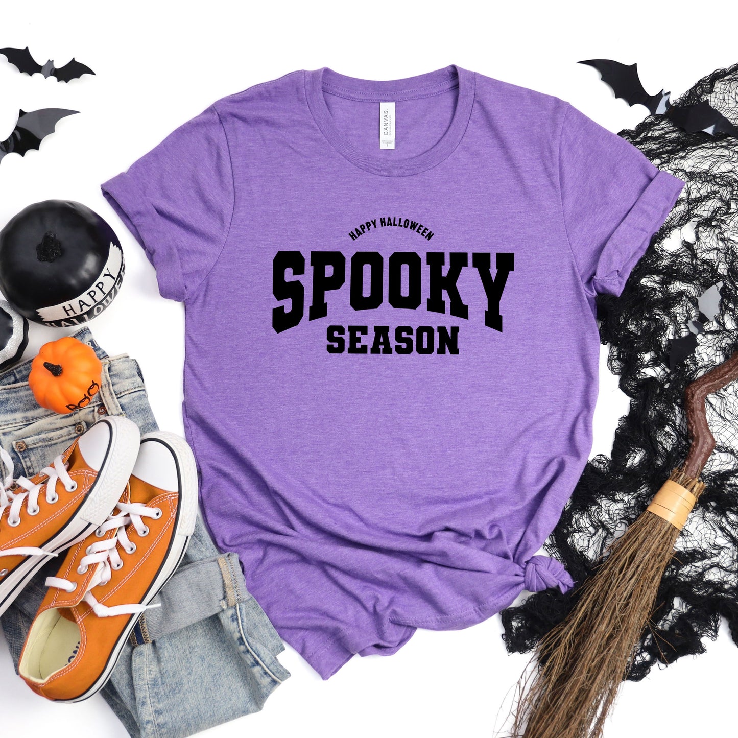 Varsity Spooky Season | Short Sleeve Graphic Tee