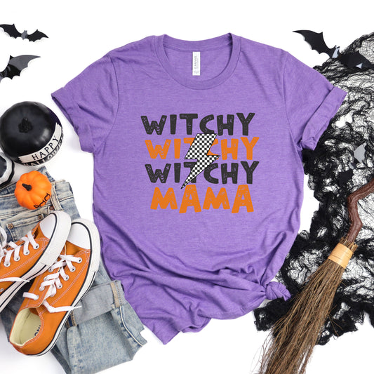 Witchy Mama Lightning Bolt | Short Sleeve Graphic Tee