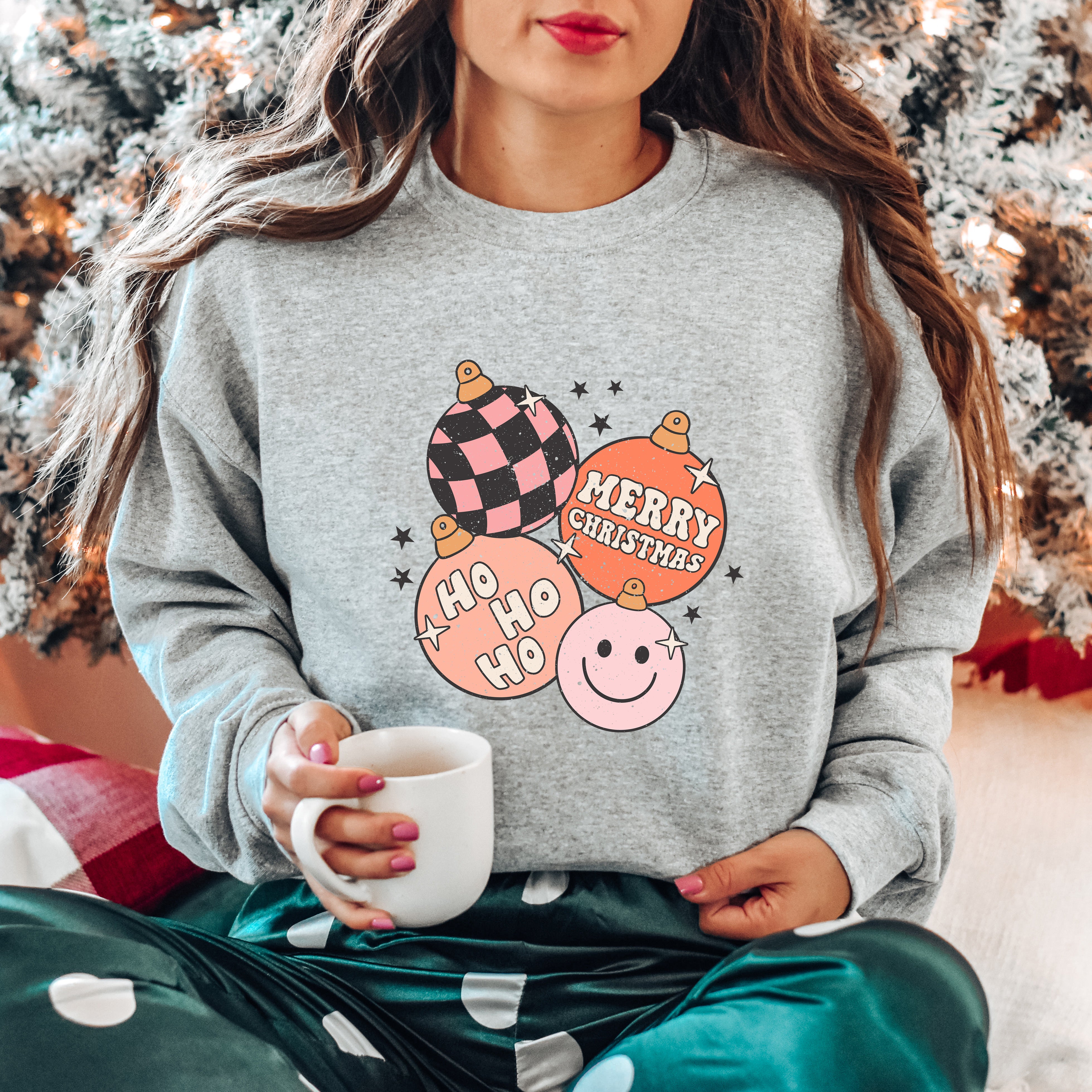 Retro Ornaments | Sweatshirt
