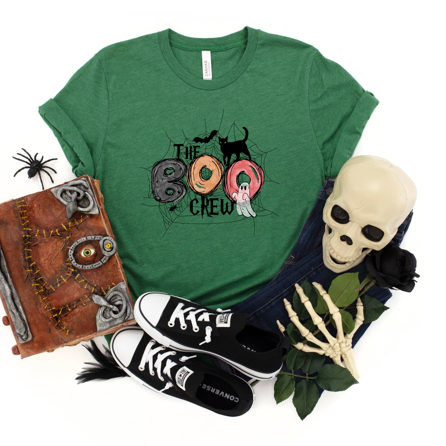 The Boo Crew Colorful | Short Sleeve Graphic Tee