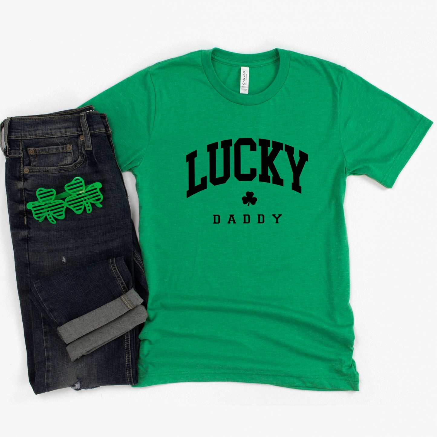 Lucky Daddy | Short Sleeve Graphic Tee
