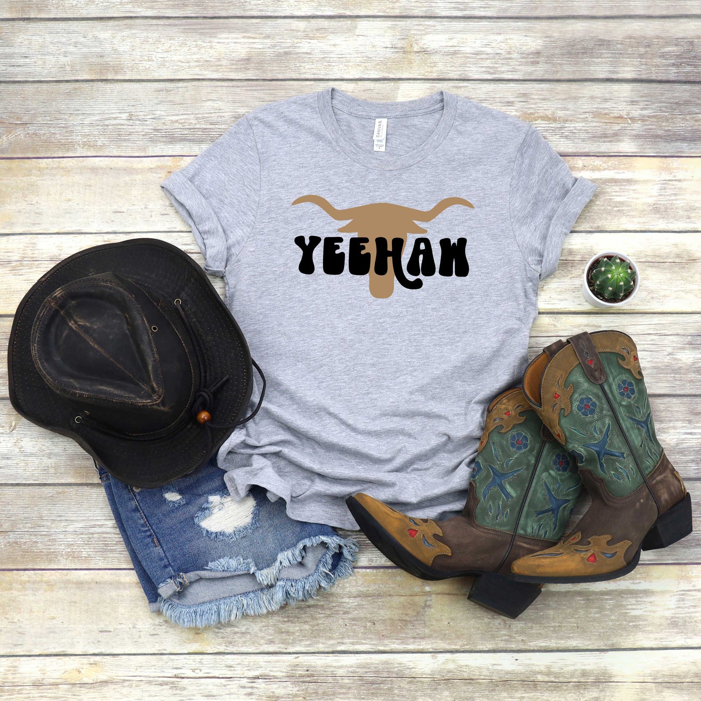 Yeehaw Bull | Short Sleeve Graphic Tee