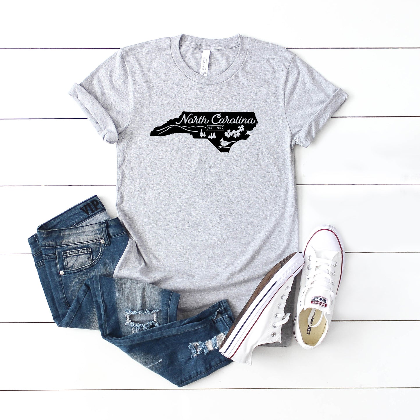 North Carolina Vintage | Short Sleeve Graphic Tee