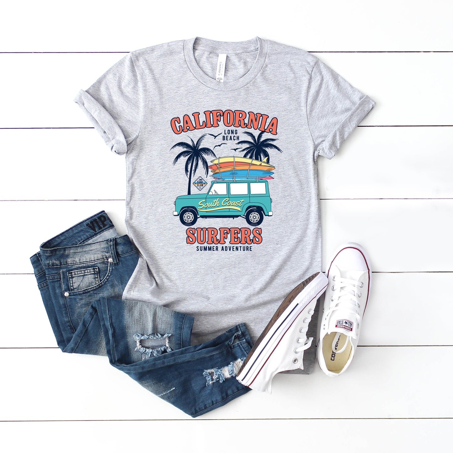 California Surfers | Short Sleeve Graphic Tee