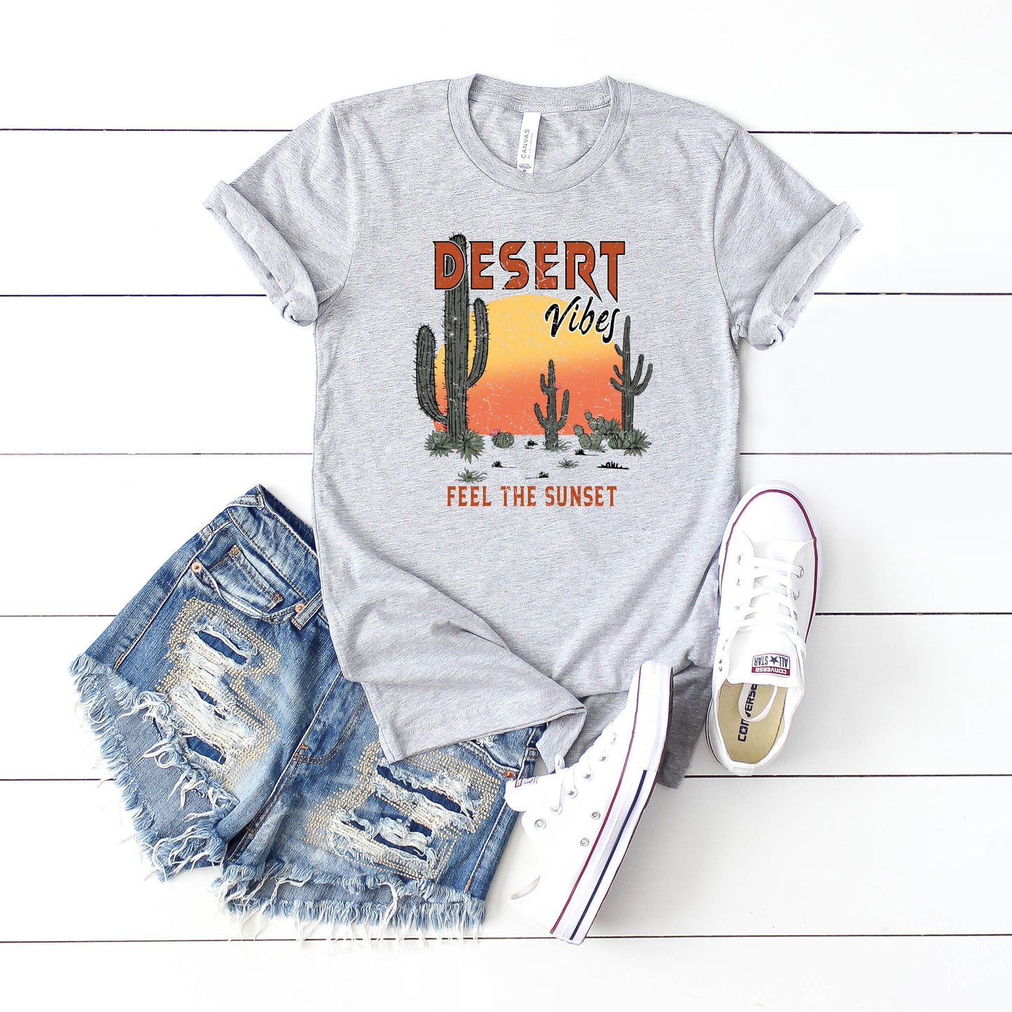 Feel The Sunset | Short Sleeve Graphic Tee